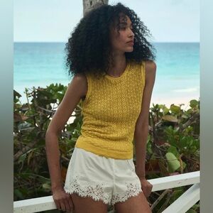 Doen Lea Top in Citrus NWT Sz XS